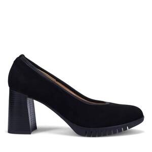 NEW RON WHITE women's fallona pump in onyx suede